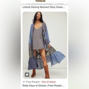 Days Of Ditzies Dress